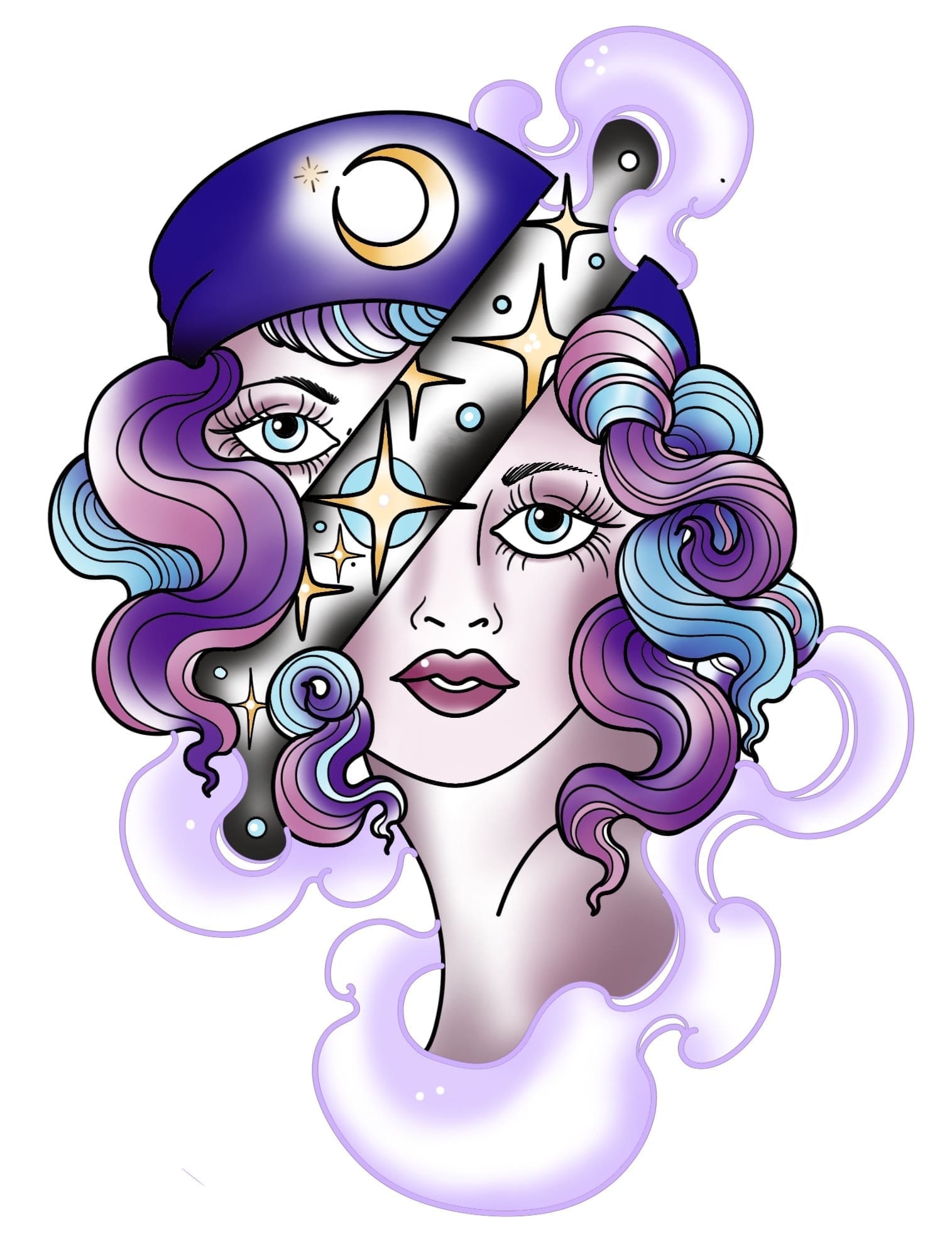 Celestial Babe With Space On The Mind