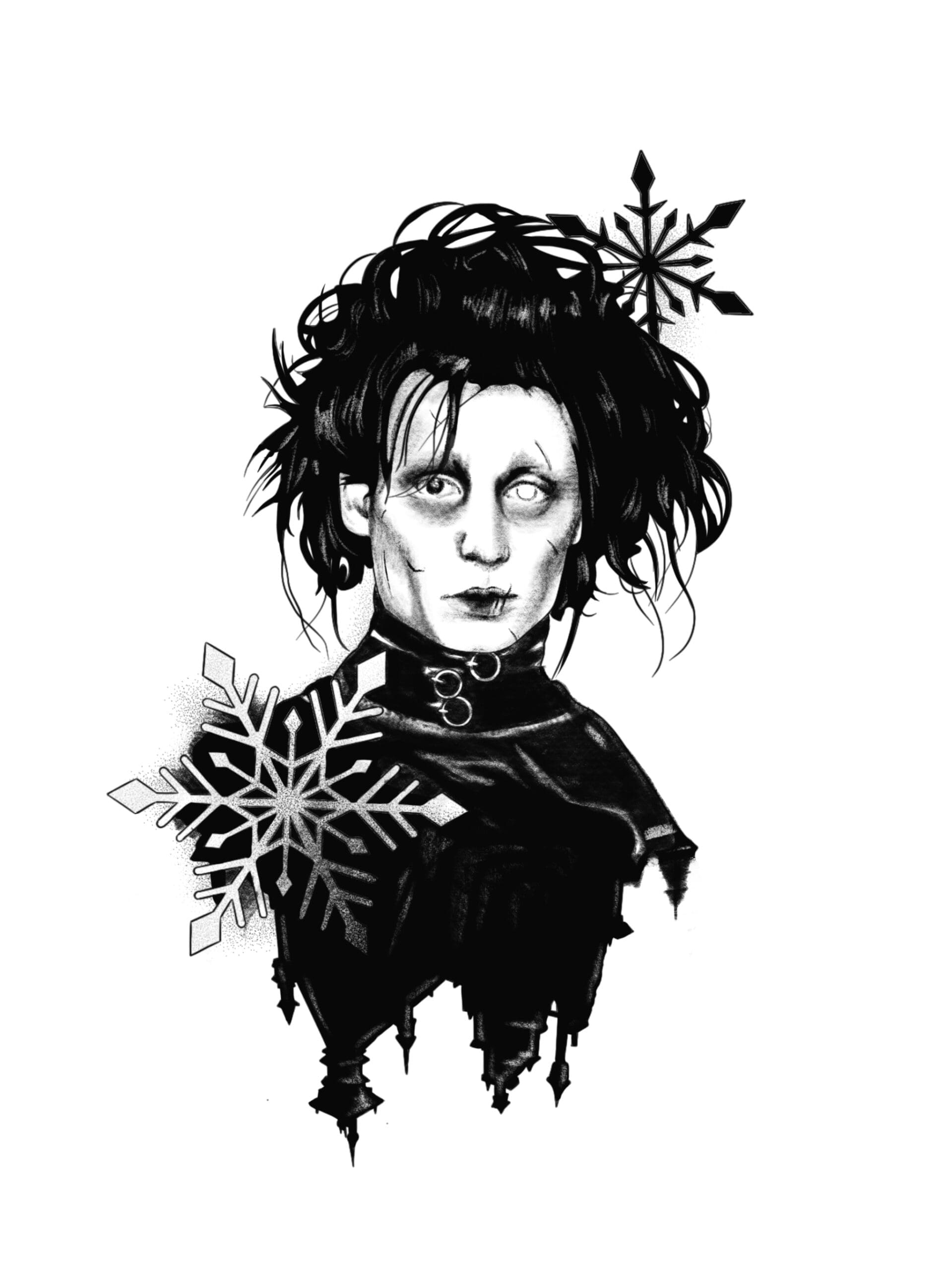 Edward Scissorhands Portrait
