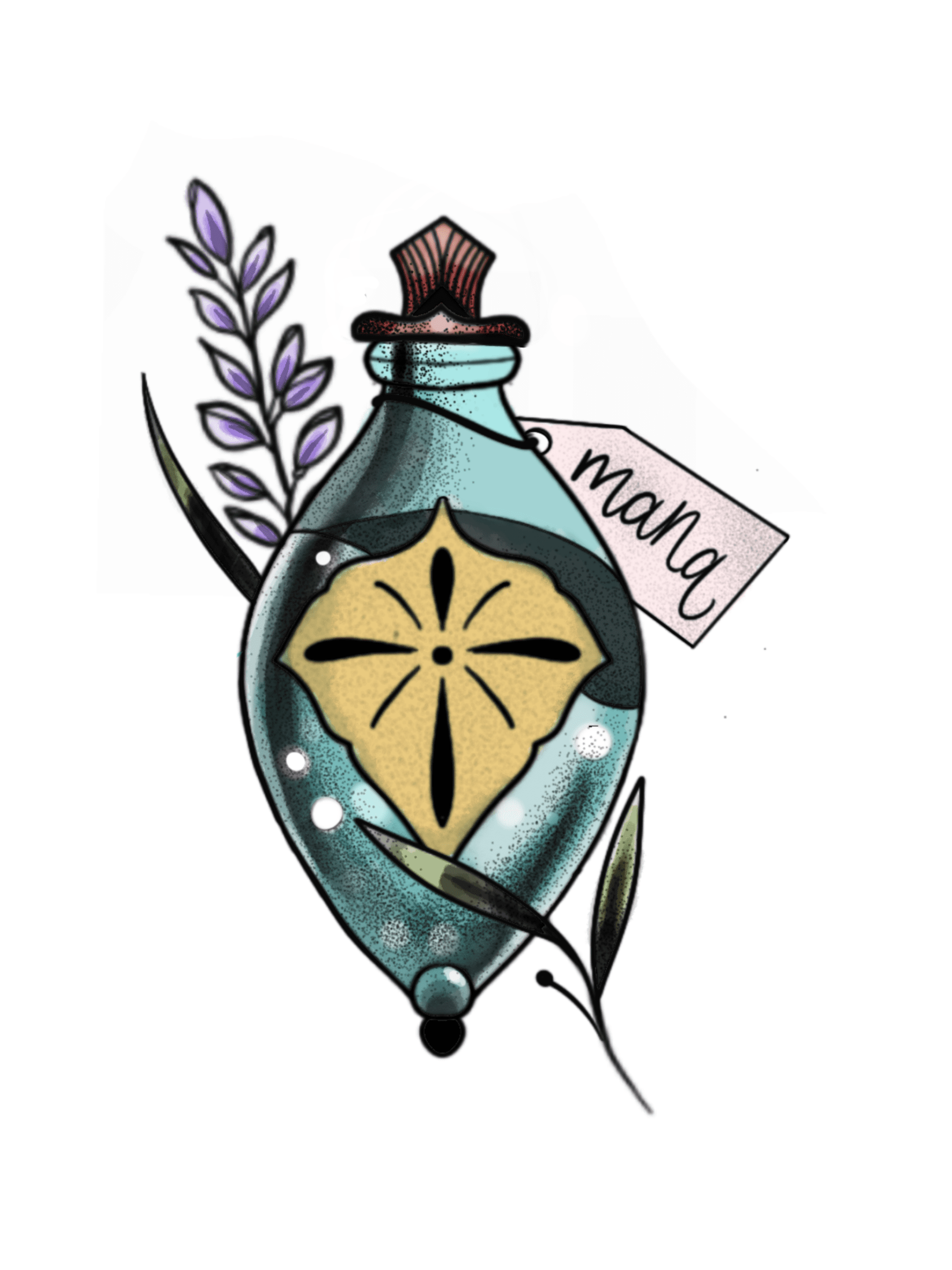 Mana Potion Bottle