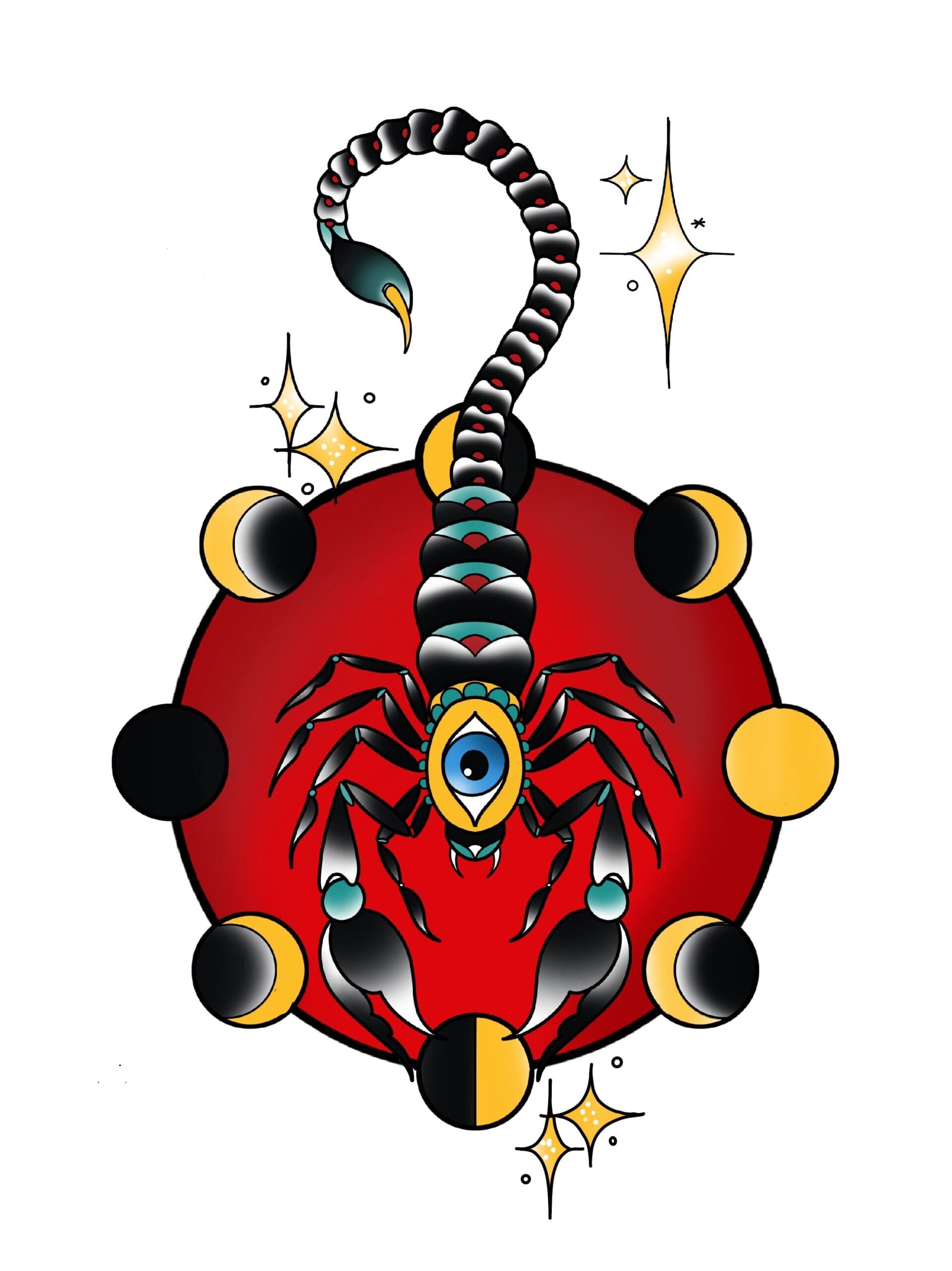 Scorpion Moon Phases