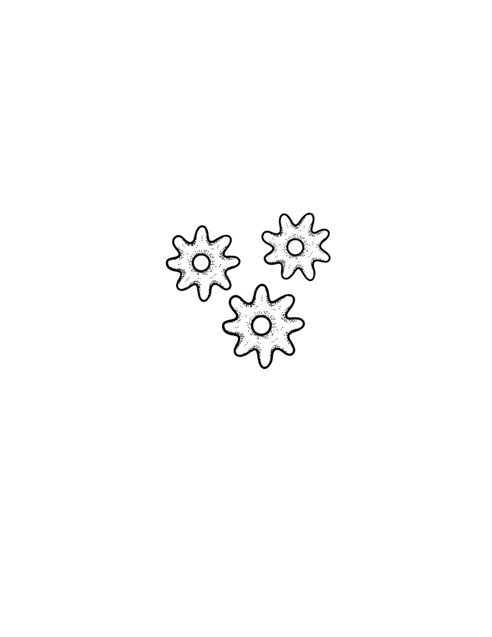 Stelline Pasta Noodle flash tattoo design by Lindsay Swing at Anatomy Tattoo in Portland, Oregon