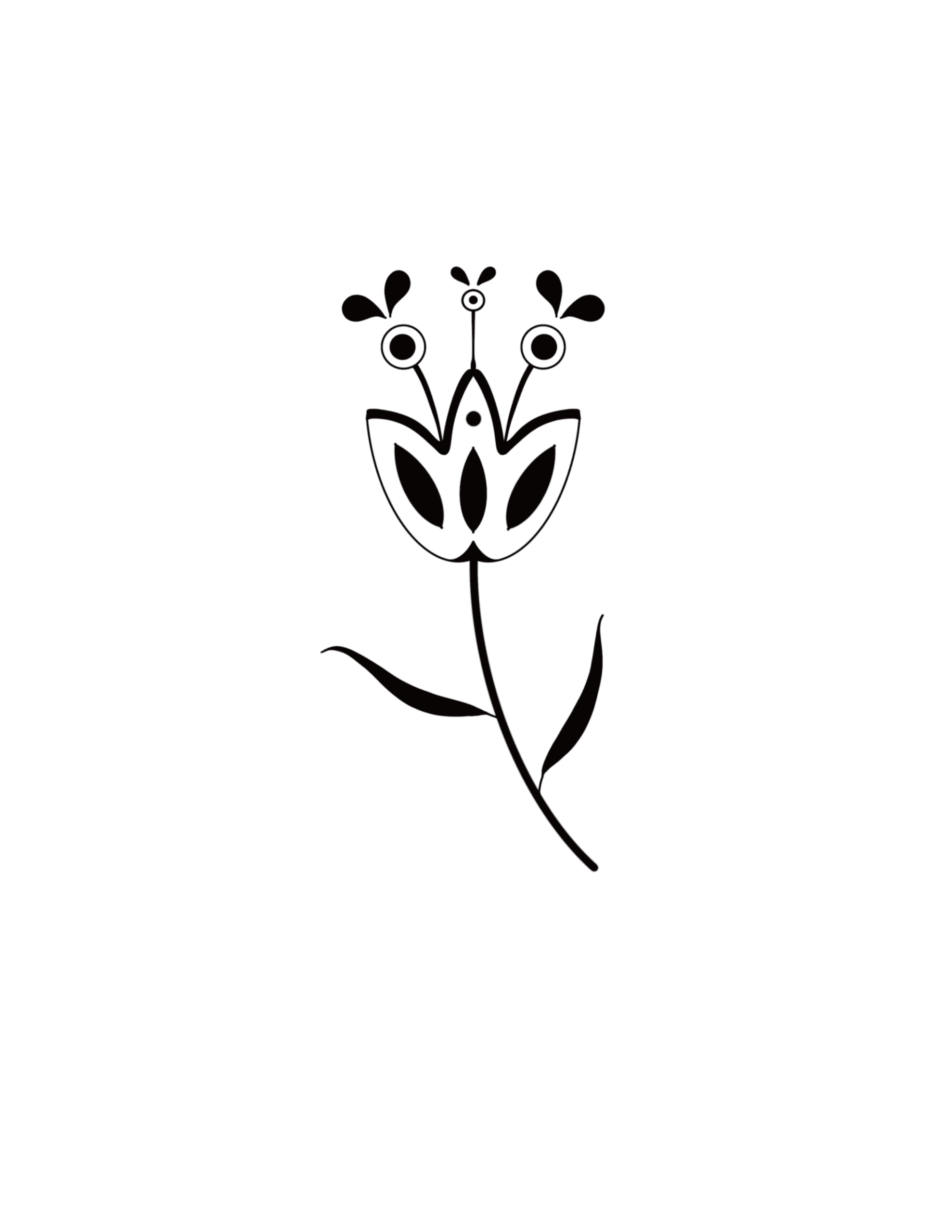 Folk Flower (Fun Stamen)