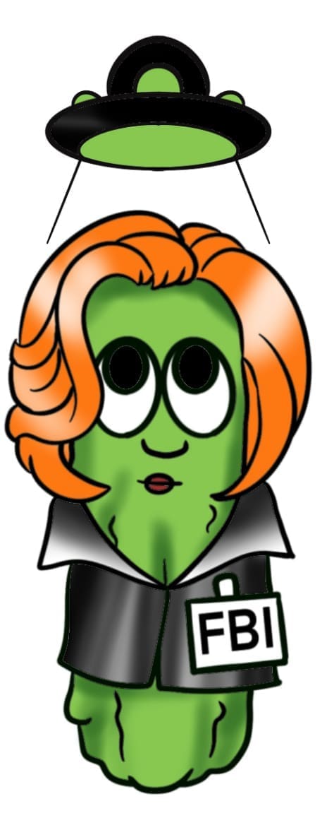 Scully X-Files Pickle