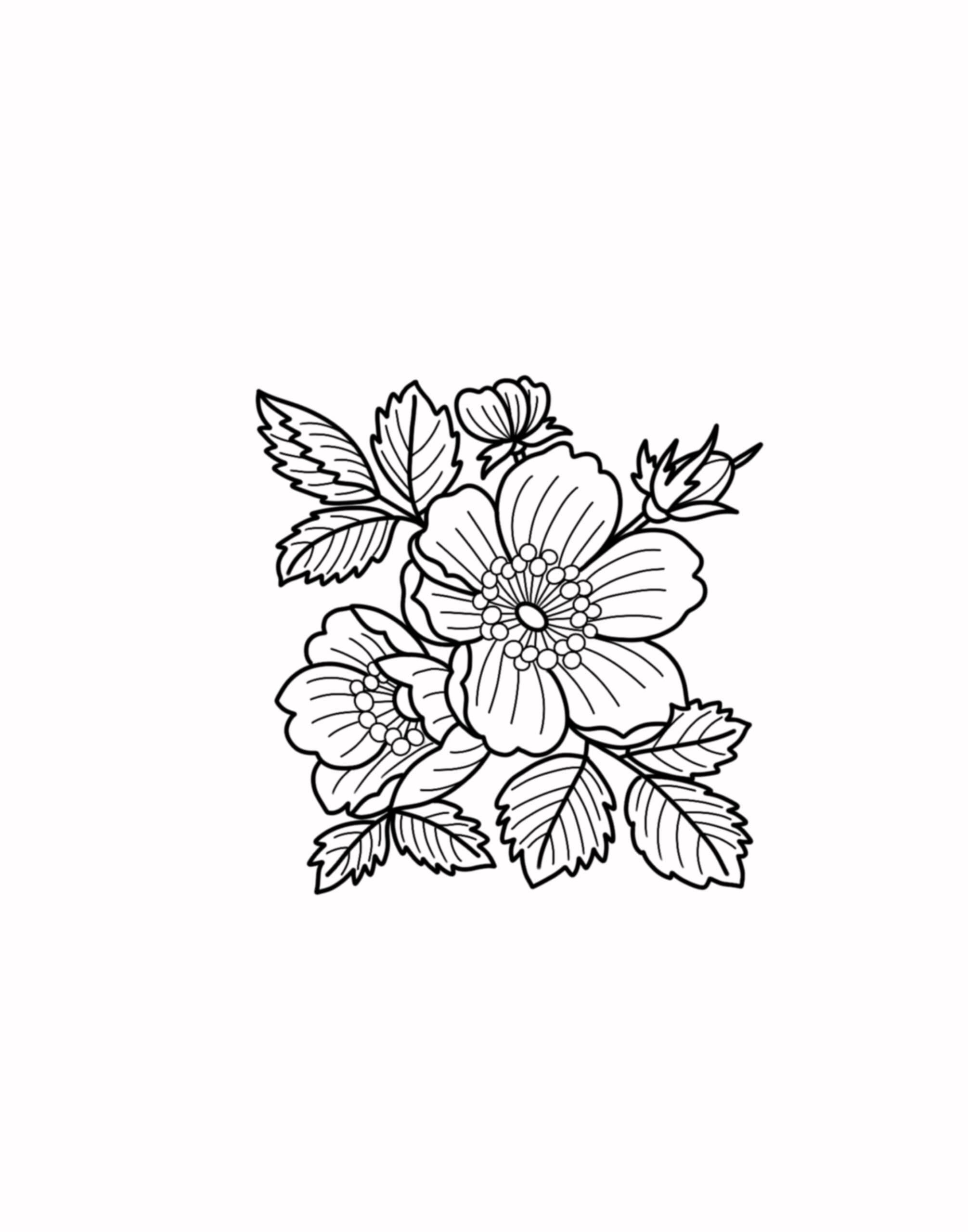 Square Floral 2