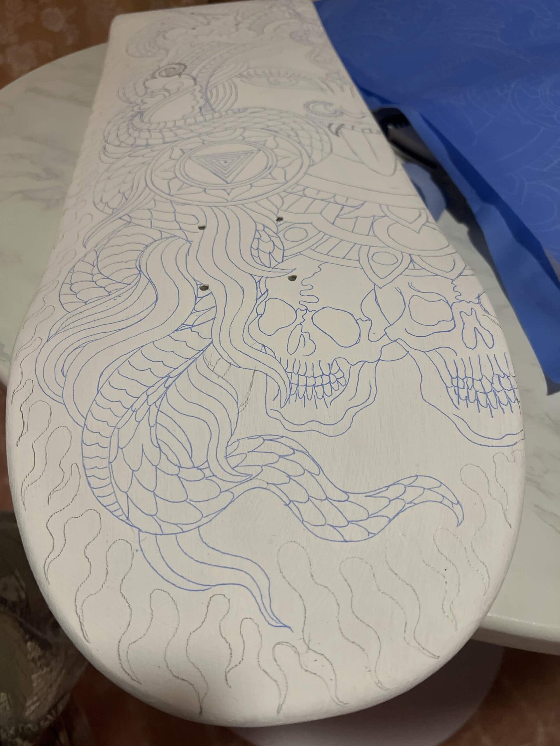 skateboard art show gallery x drew linden