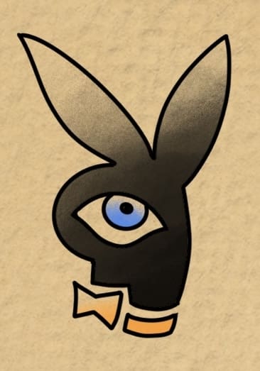 Beautiful Eye Playboy Bunny