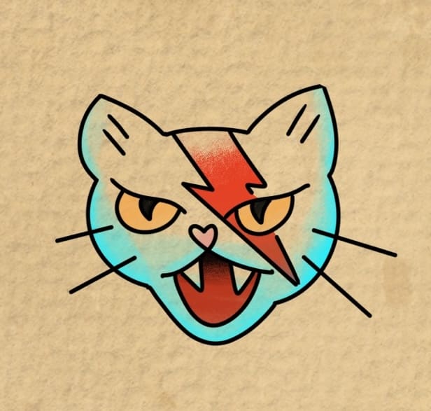 Bowie Cat
