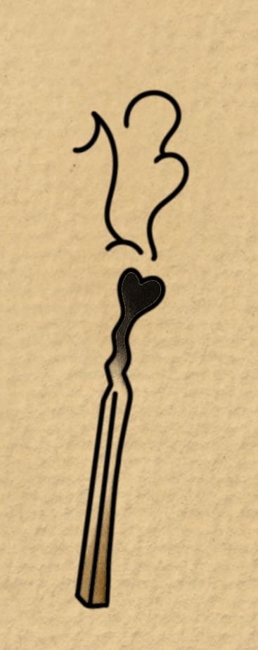 Burned Out Heart Match