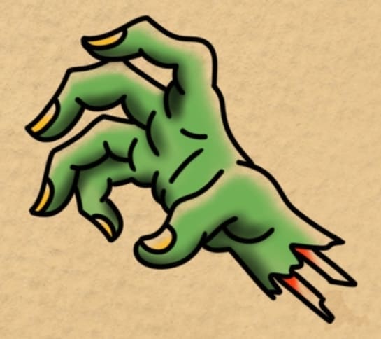 Crawling Zombie Hand