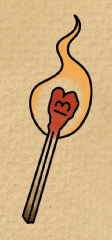 Flaming Heart Match