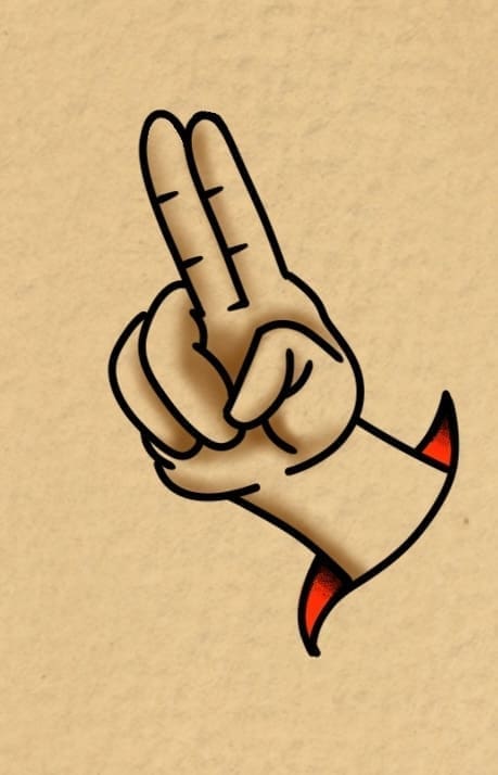 Hand Of Blessing/Jedi Mind Trick Hand Skin Slit